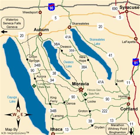 Distance from Auburn: