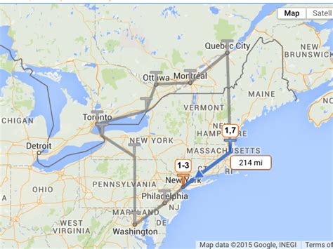 Distance from Boston: