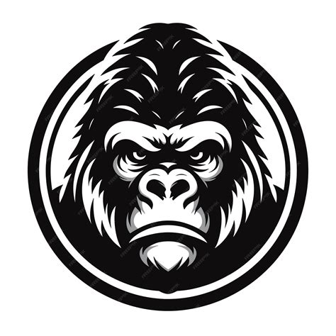 Distinctive Ape Head Logo: