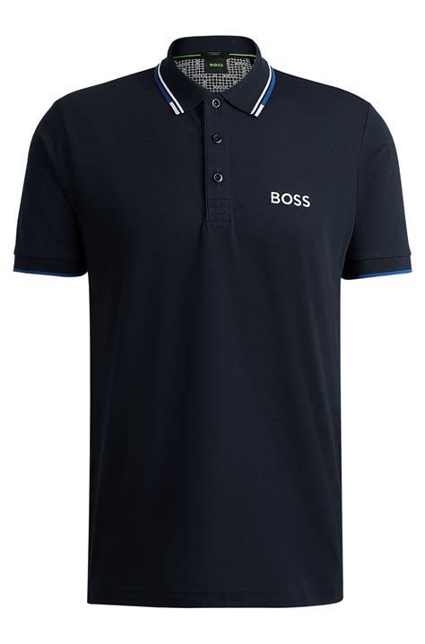 Distinctive Features of the Hugo Boss Blue Polo Shirt