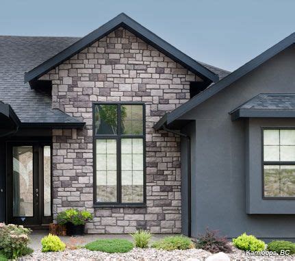 Distinctive Stone Exterior: