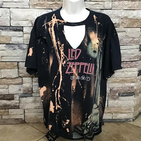 Distressed Band Shirts: A Timeless Fashion Staple