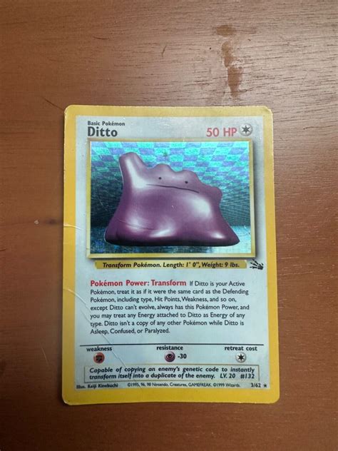 Ditto Fossil Holo: A Comprehensive Guide to the Coveted Collectible