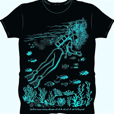 Dive Center T-shirts: Unveil Your Identity in the Underwater Kingdom