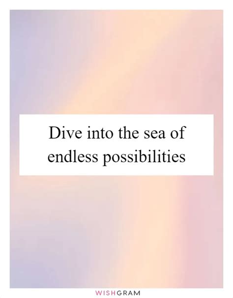 Dive into Endless Possibilities