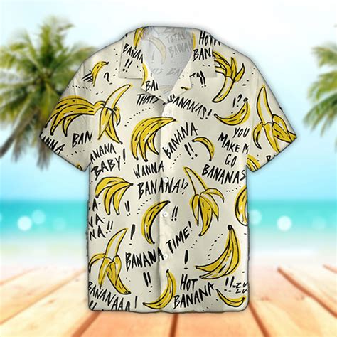 Dive into Paradise with the Enchanting Banana Hawaiian Shirt