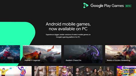 Dive into a Limitless Gaming Landscape with Google Play Games for PC