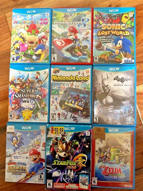 Dive into a World of Wii U Excitement: A Comprehensive List of Games