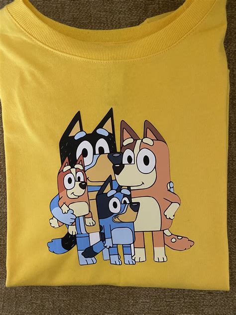 Dive into the Awesome World of Bluey with an Adult T-shirt