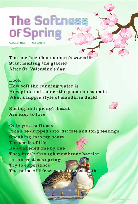 Dive into the Enchanting Realm of Springtime Poems: An Ode to Joy and Renewal