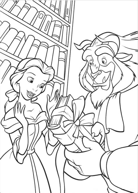 Dive into the Enchanting World of "Beauty and the Beast" Coloring Pages: A Comprehensive Guide