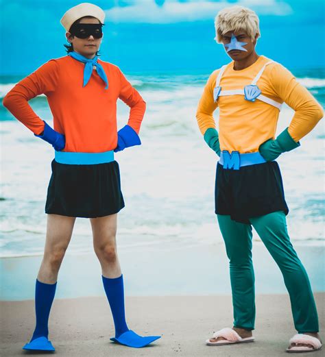 Dive into the Extraordinary World of Mermaid Man and Barnacle Boy Costumes