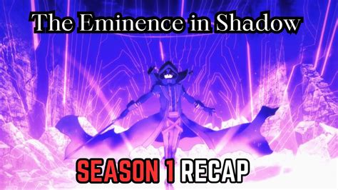 Dive into the Shadow of Power: A Comprehensive Guide to "The Eminence in Shadow" Season 1