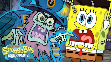 Dive into the Spooky Depths of Pirate Ghost Spongebob