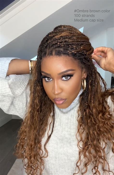 Dive into the World of Boho Box Braids