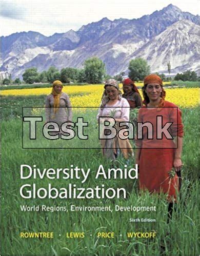 Diversity Amid Globalization World Regions Environment Development 6th Edition Reader