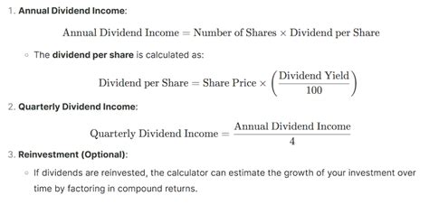 Dividend Income Calculator: Estimate Your Passive Income Potential