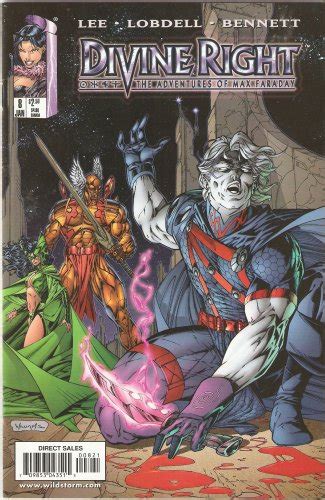 Divine Right The Adventures of Max Faraday 8 Variant Cover January 1999 Doc