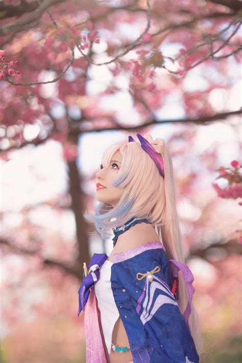 Divine Transformation: Embracing the Essence of Kokomi with Captivating Cosplay