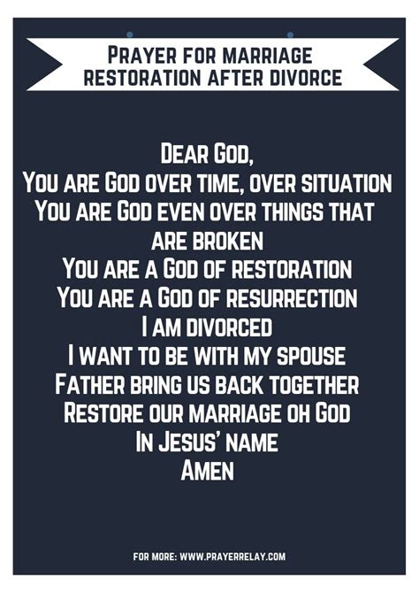 Divine prayers to overcome divorce in my marriage PDF