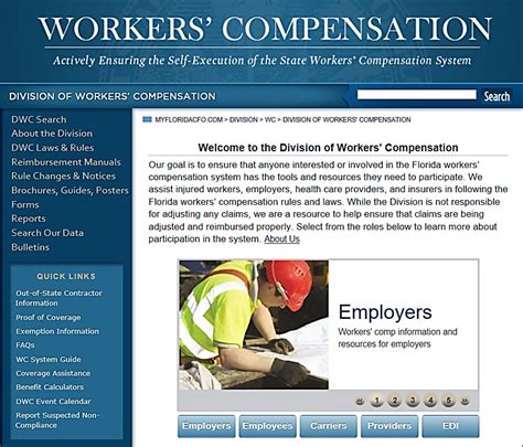 Division of Workers' Compensation Florida (DWCF)