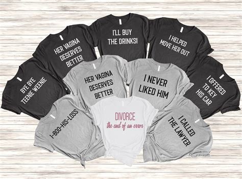 Divorce Party Shirts: A Symbol of Liberation and a New Beginning