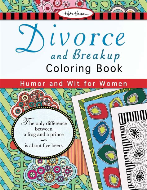 Divorce and Breakup Coloring Book Humor and Wit for Women Kindle Editon