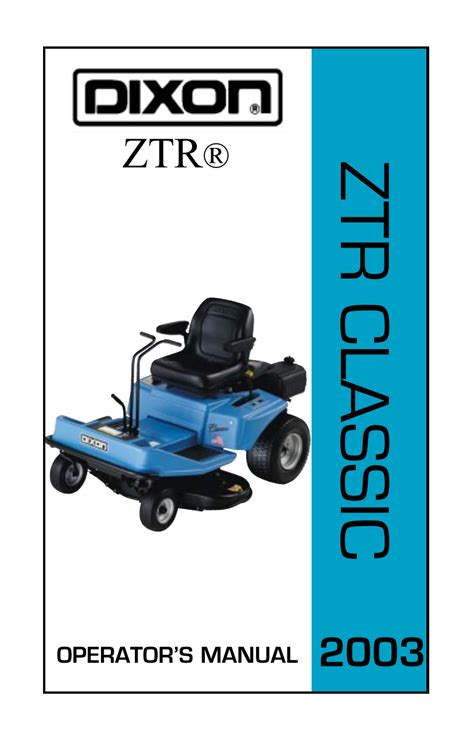 Dixon Ztr 4516k Service Manual Ebook Epub