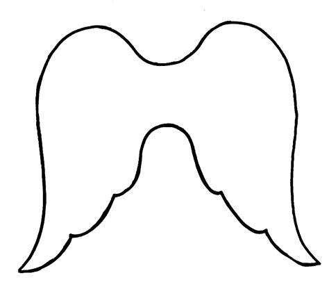 Diy Angel Wings Template