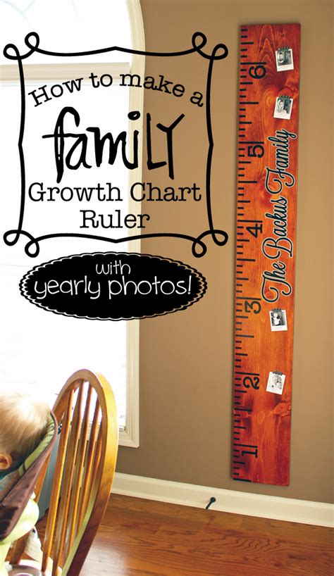 Diy Growth Chart Ideas