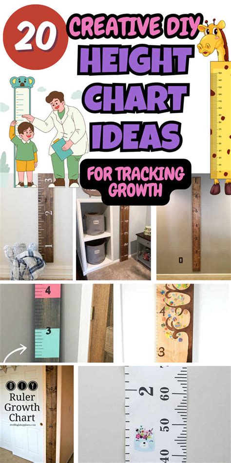 Diy Height Chart Ideas