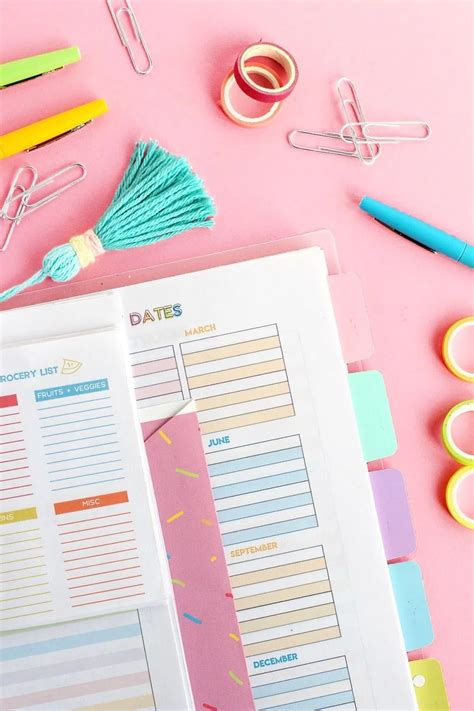 Diy Planner Templates