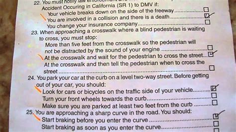 Dmv Written Test Answers 2013 Doc