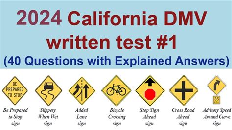 Dmv Written Test Questions And Answers California PDF