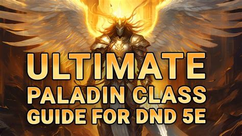 DnD 3.5 Paladin: Ultimate Guide to the Holy Warrior