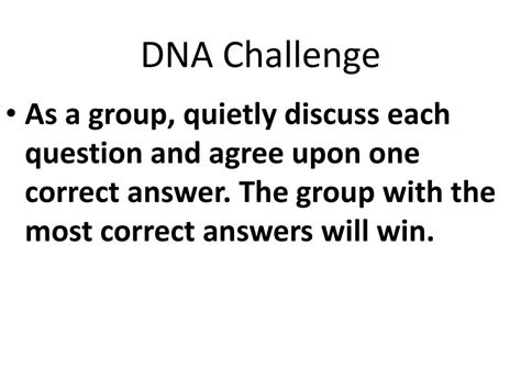 Dna Challenge Answers Reader