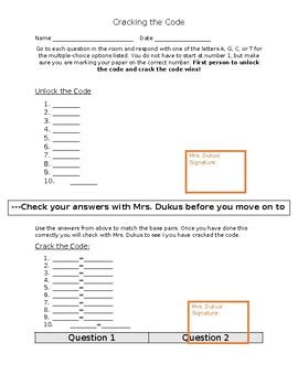 Dna Crack The Code Answers Doc