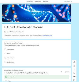 Dna The Genetic Material Answers Key PDF