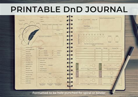 Dnd Journal Template
