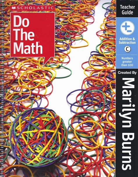 Do the Math Teacher Guide Addition and Subtraction C Numbers Greater than 100 Scholastic PDF