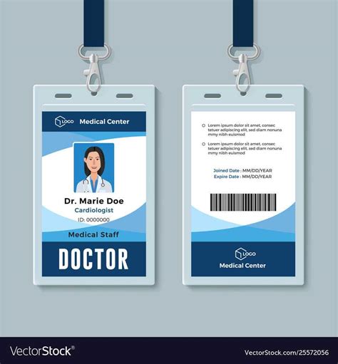 Doctor Badge Template Free Download