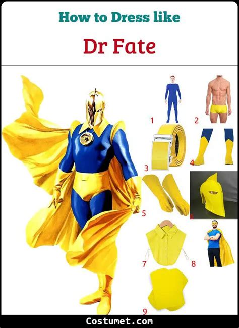 Doctor Fate Costume: Unveiling the Secrets of the Ancient Sorcerer's Attire