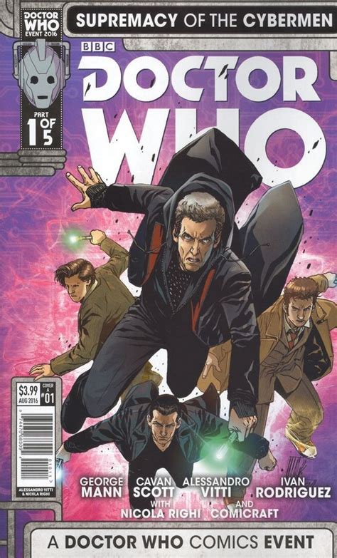 Doctor Who Supremacy of the Cybermen Issues 5 Book Series Doc