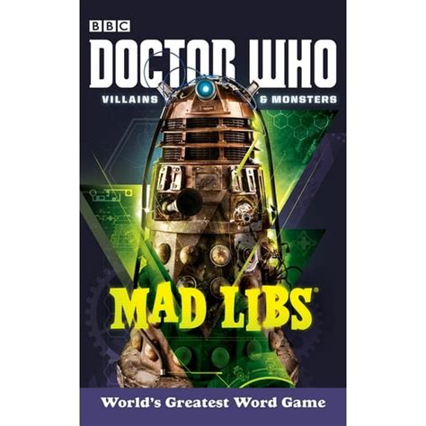 Doctor Who Villains and Monsters Mad Libs Kindle Editon