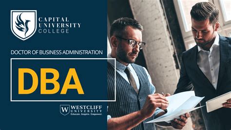 Doctor of Business Administration (DBA): Empowering Leaders for Organizational Transformation