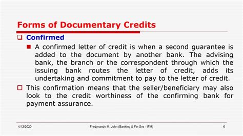 Documentary Credit (101): Unraveling the Intricacies of Letter of Credit