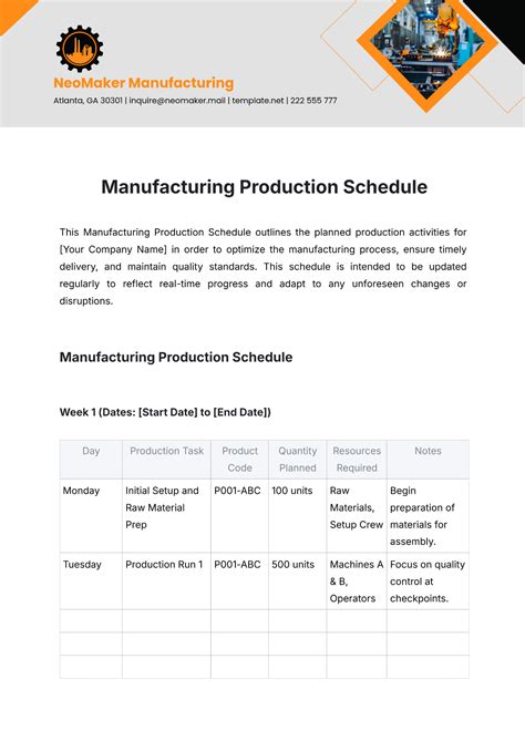 Documenting Your Manufacturing Process: A Protocol Template for Product Creation