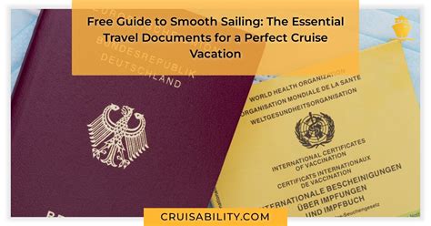 Documents Needed for Carnival Cruise: A Comprehensive Guide for Smooth Sailing