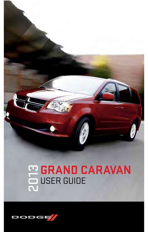Dodge 2013 Grand Caravan Brochure Driving Force Ebook Reader