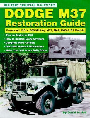 Dodge M37 Restoration Guide Military Vehicles Ebook Epub